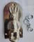 Antique Tin Chocolate Mold Bunny Rabbit 1980s – Standing Easter Candy Mold